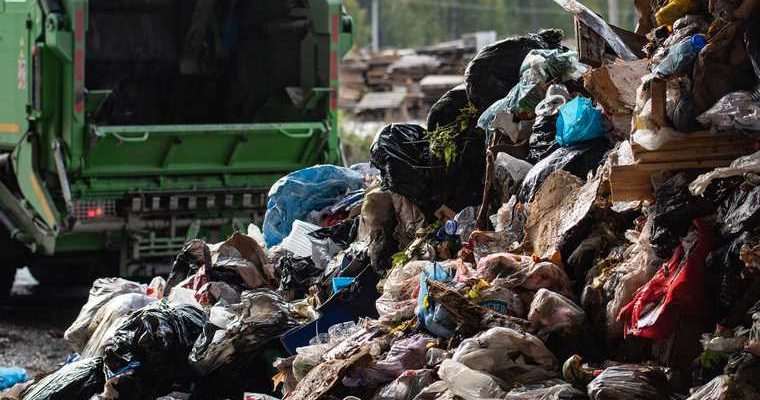 незаконная свалка под Ханымеем Алексей Шевцов