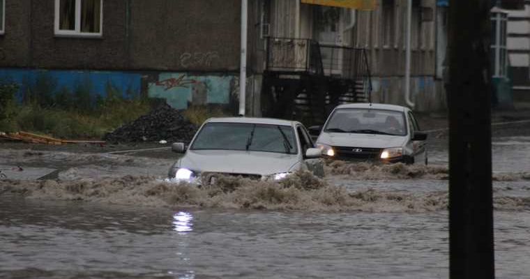 грозы в Курганской области