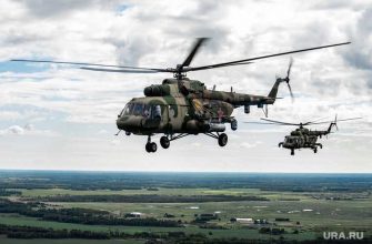 военные вертолеты над Тобольском