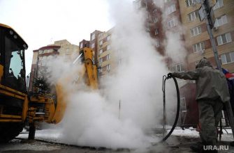 авария на теплотрассе