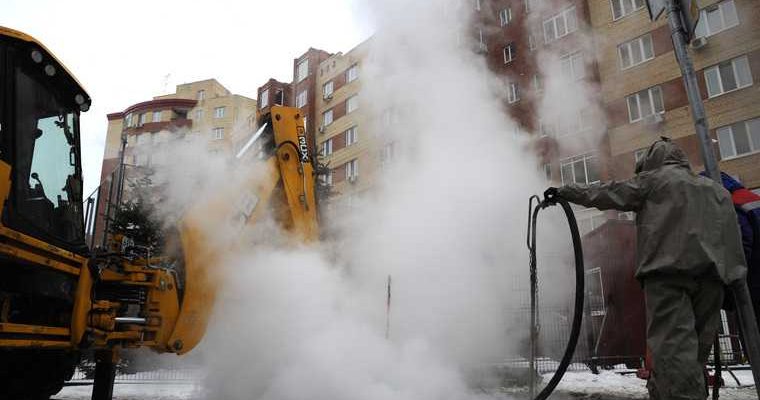 авария на теплотрассе