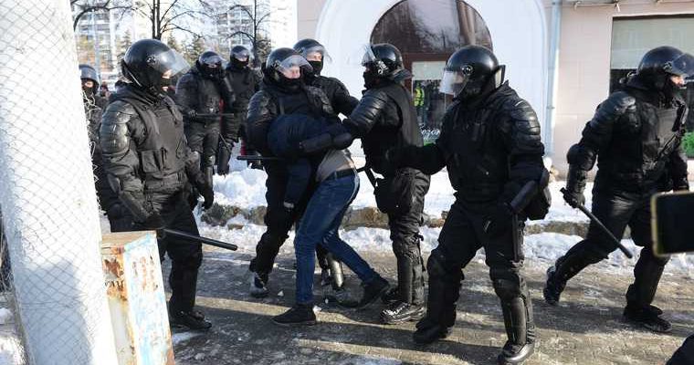 Челябинская область Челябинск Магнитогорск 31 января Навальный митинг задержания итоги