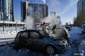 сгорели три машины Екатеринбург