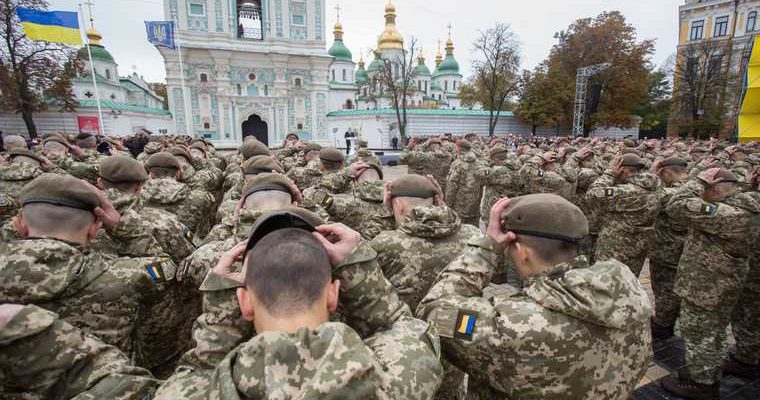 ВСУ новый строевой шаг