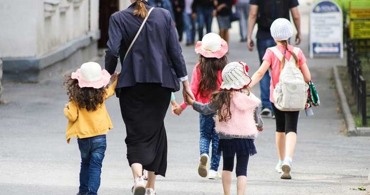 За многодетными семьями РФ предложили закрепить особый статус