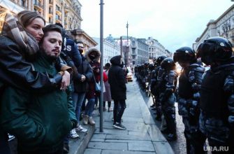 Алексей Навальный митинги Россия сколько пришло полиция
