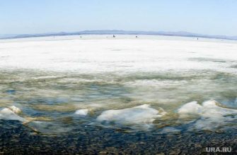 тургояк нива ушла под лед