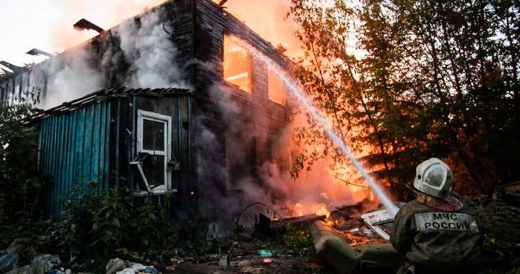 пожар в Бызово погибли дети Следственный комитет причина