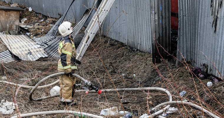 пожар улица Никитина частный дом Атомстройкомплекс