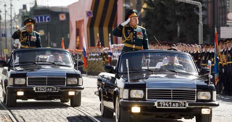 9 мая парад победы трансляция URA.RU Екатеринбург
