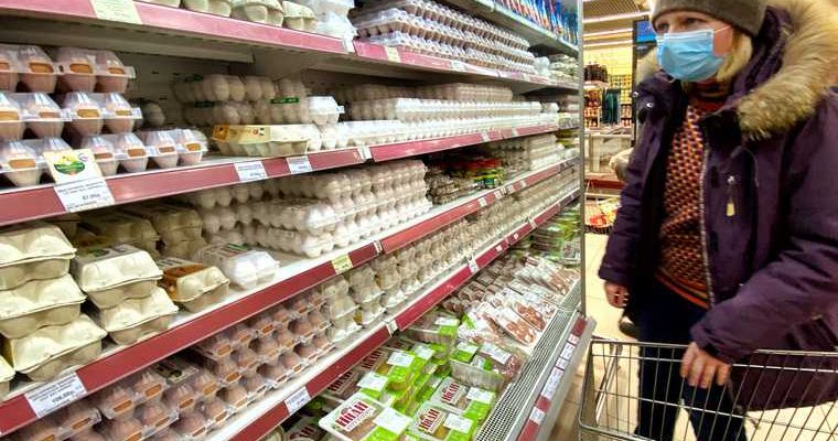 Рост цен на продукты в Тюмени