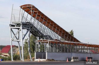 мост обрушился