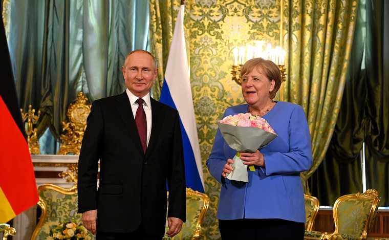 встреча Путин Меркель